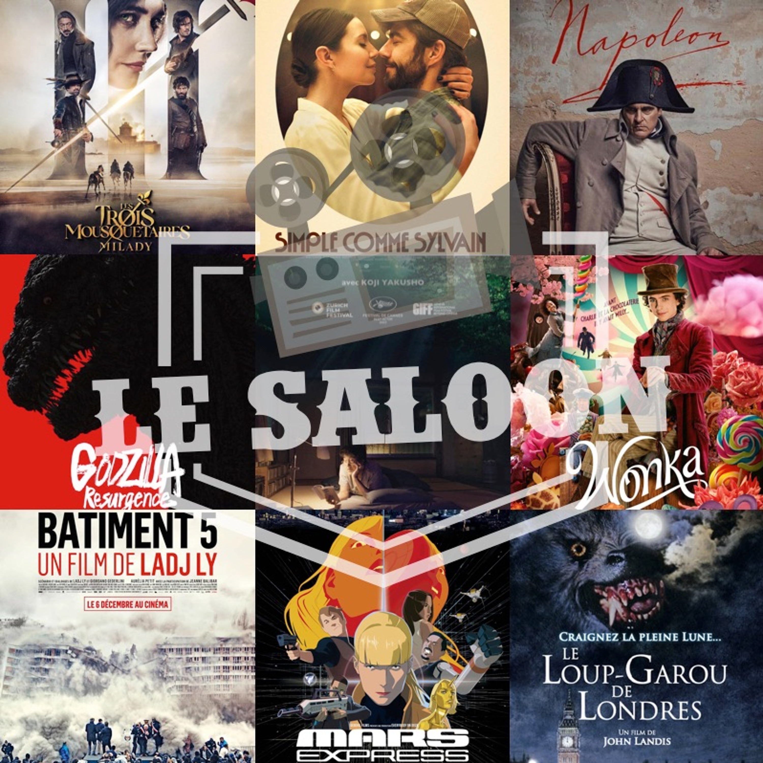 WONKA, NAPOLEON, MOUSQUETAIRES et LOUP GAROU – Le Saloon de décembre 2023 episode artwork