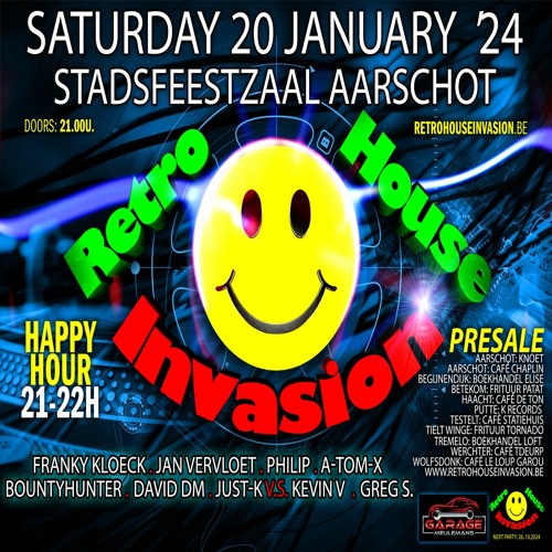 Nasha Vs Mike Morris @ Retro House Invasion - Blacklight Edition