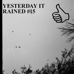 YESTERDAY IT RAINED #15