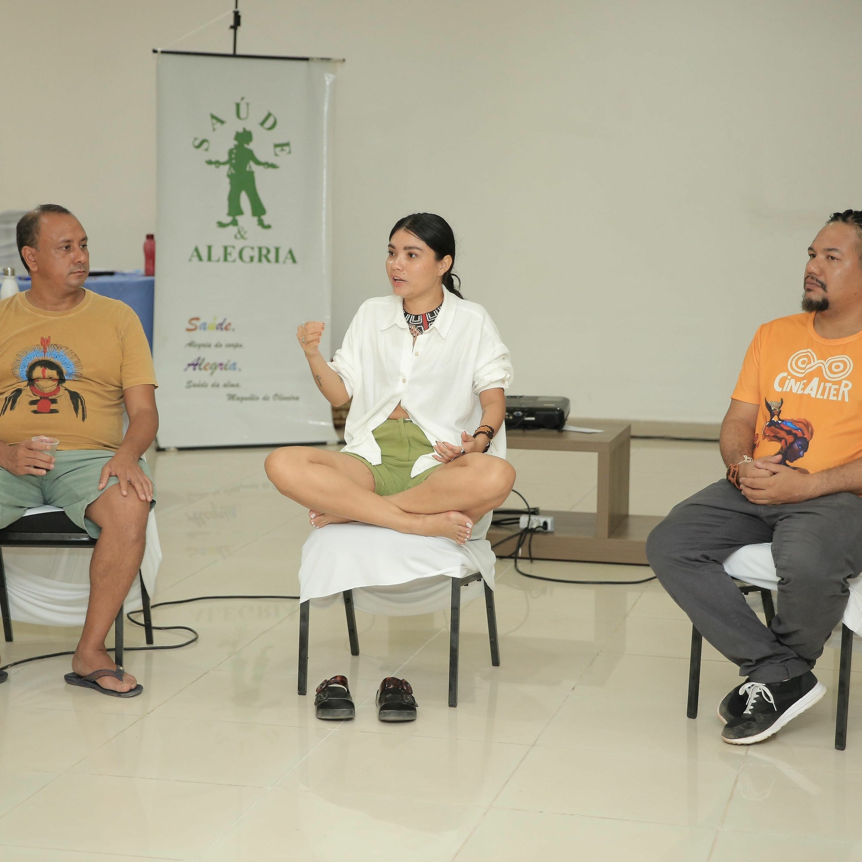 Oficina de Cinema das Margens debate narrativas amazônicas sobre mudanças climáticas