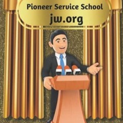🥙FREE (PDF) Pioneer Service School. jw.org 7.5 x 9.25 150 pages Notebook class of  🥙