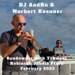 Sundowner with Norbert Koenner on Trumpet Feb 2023