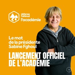 Lancement Officiel Académie - Sabine FGHOUL