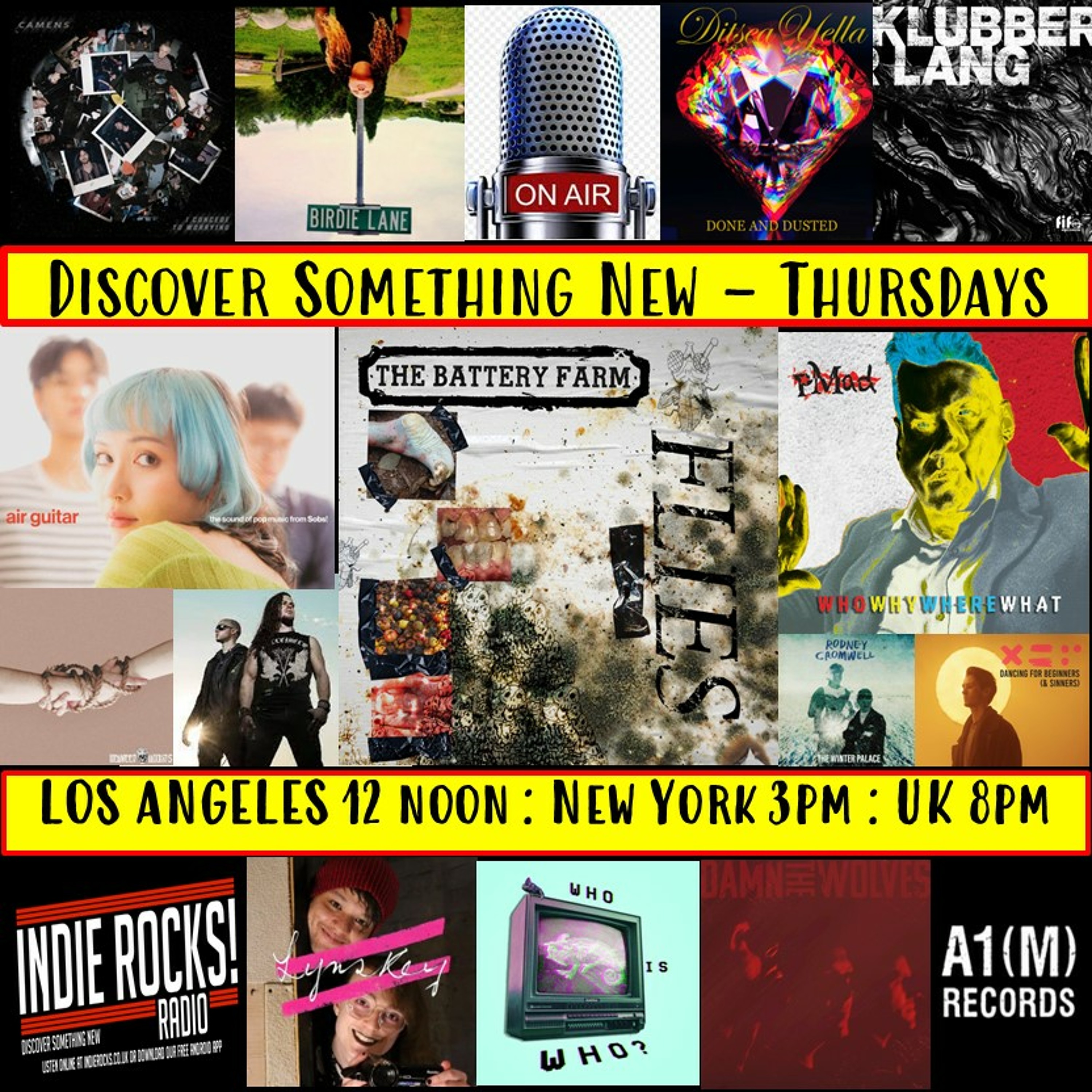 A1M new Music Show - Discover New Music - Indie Rocks Radio
