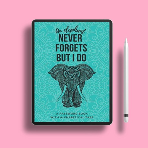 Password Book With Alphabetical Tabs: Beautiful Password Keeper Book With Mandala Elephant Desi