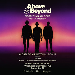 Support / Above & Beyond / Warehouse 215 Phoenix, AZ 9.26.25