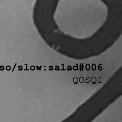 so/slow:salad PODCAST 006 -<< QOSQI