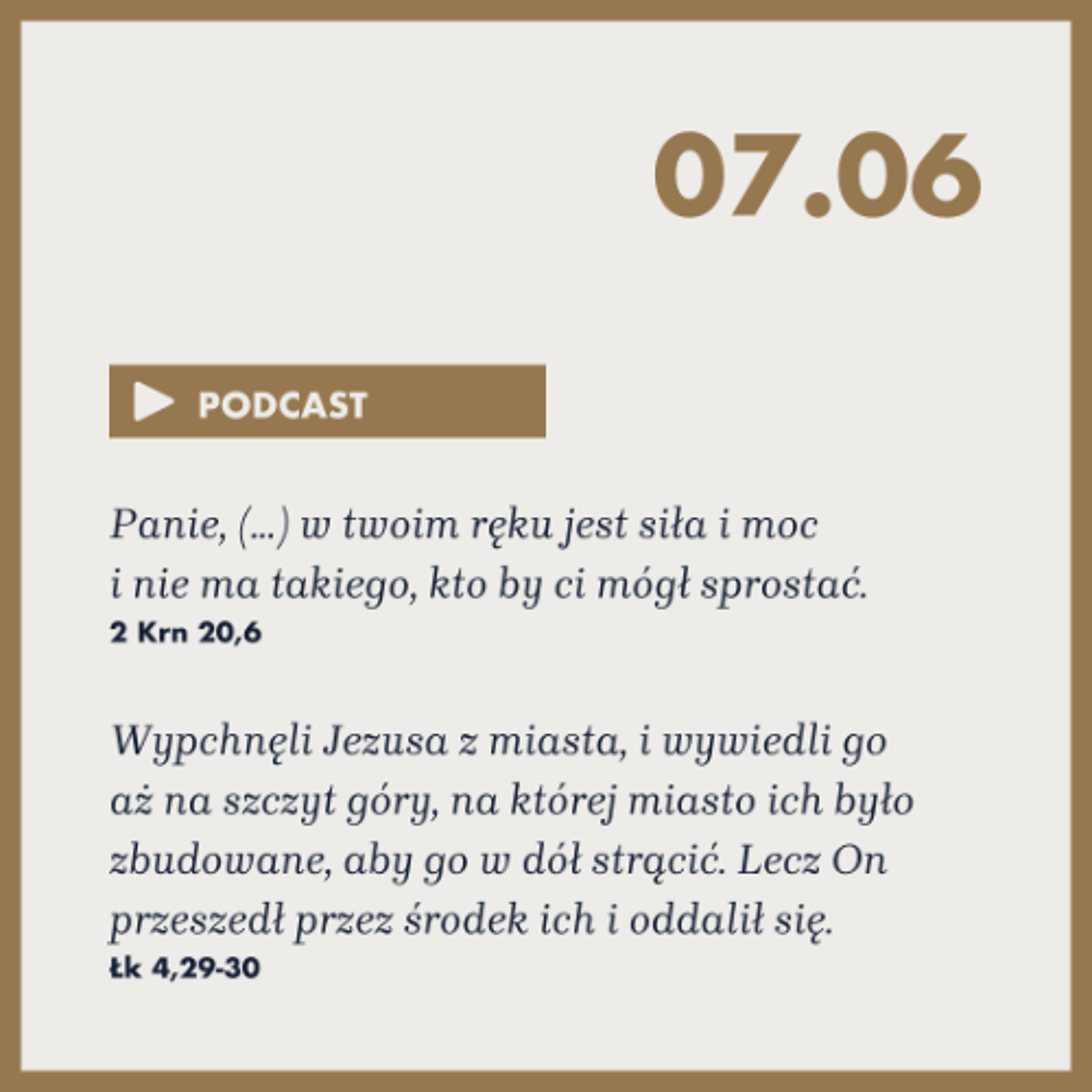 Poranek ze Słowem na 7 czerwca 2025 episode artwork
