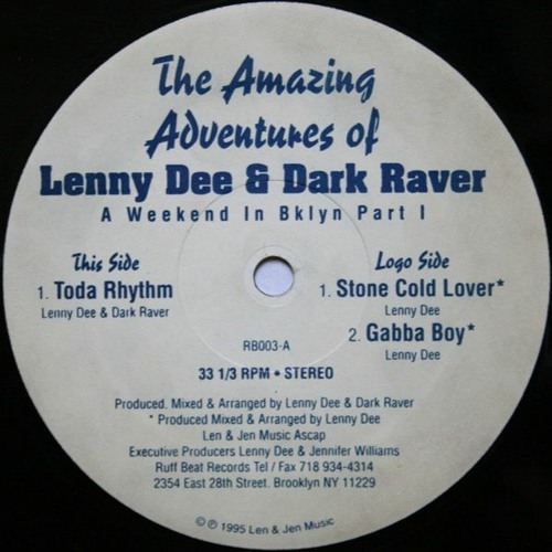Lenny Dee - Gabba Boy