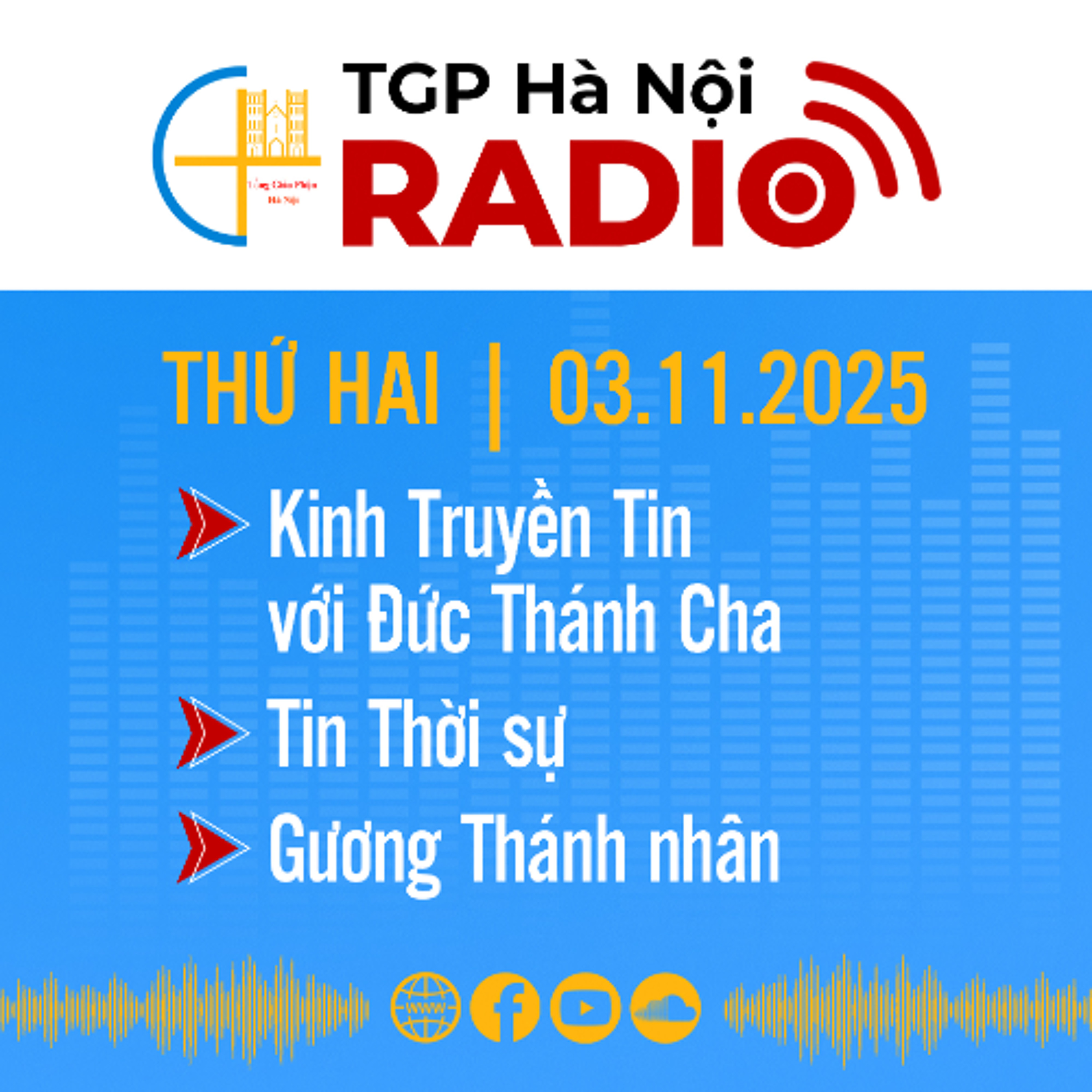 Thứ Hai ngày 03/11/2025