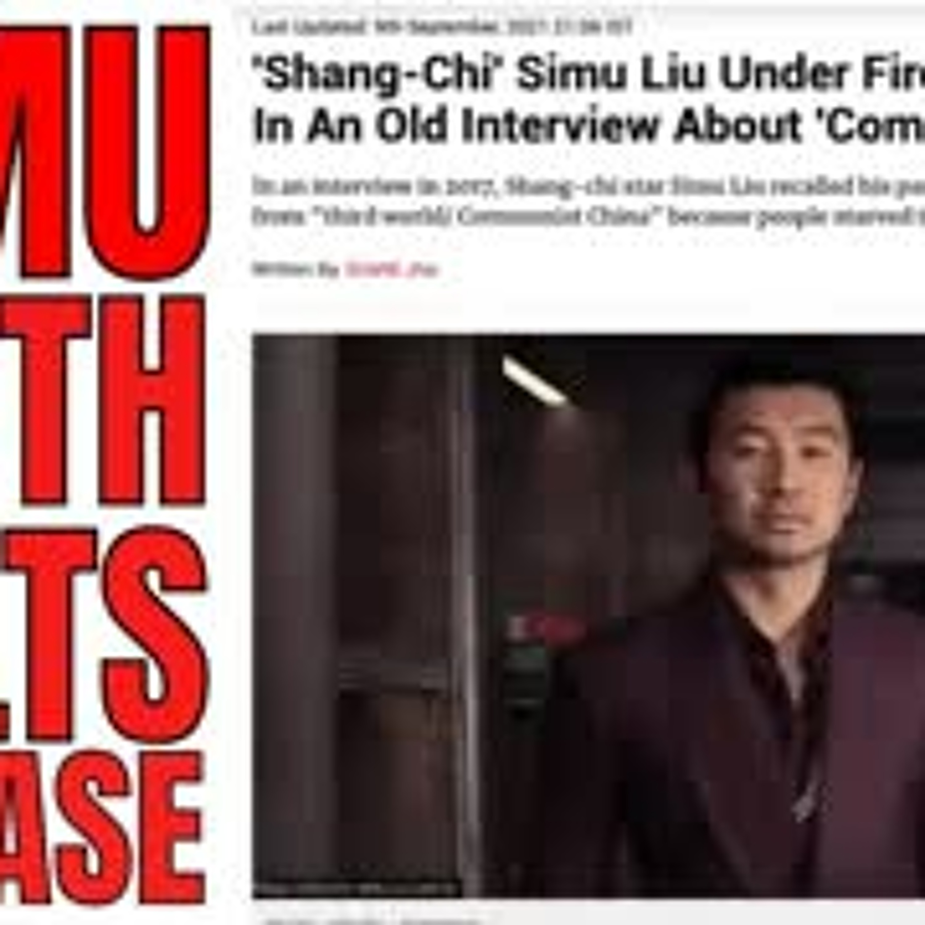 Shang-Chi Shelved in China - Simu Liu Comments Halted Release in China episode artwork