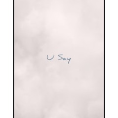 U Say ft. mokopain