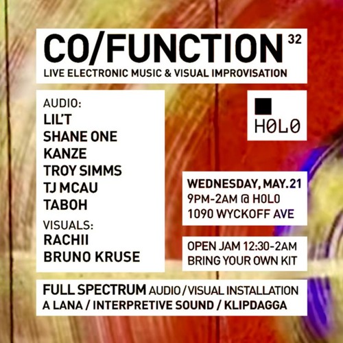 Co/Function 32 - with Lil'T, Shane One, Kanze, Troy Simms, TJ McAu & Taboh