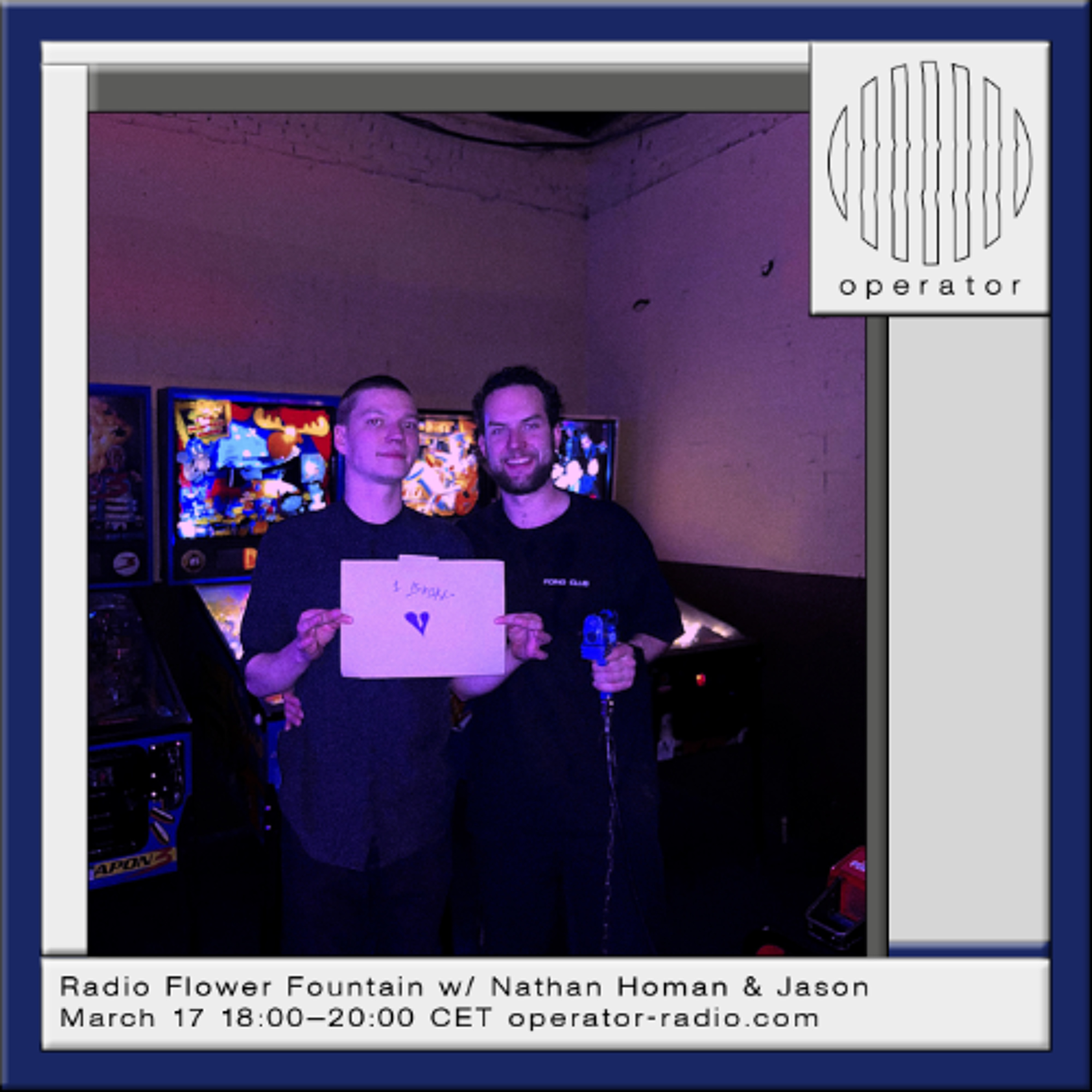 Radio Flower Fountain w/ Nathan Homan & Jason - 17th March 2026 episode artwork
