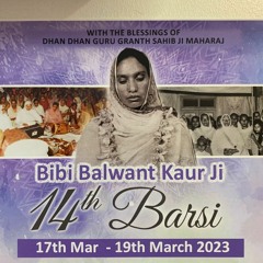 Bebe Nanaki Jatha - Simran Jaap In Loving Memory Of Bibi Balwant Kaur Ji