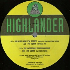 Highlander  - Im Sorry/ come on dance with me  (DJ Orson RMX) (Gabber/Dutch hardcore)