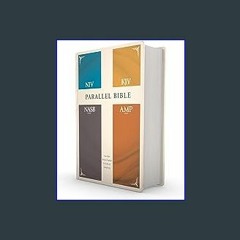 audiobook NIV, KJV, NASB, Amplified, Parallel Bible, Hardcover: Four Bible Versions Together for Stu