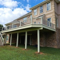 Project of the Month: French White Oak Composite Deck in Falls ton, Maryland