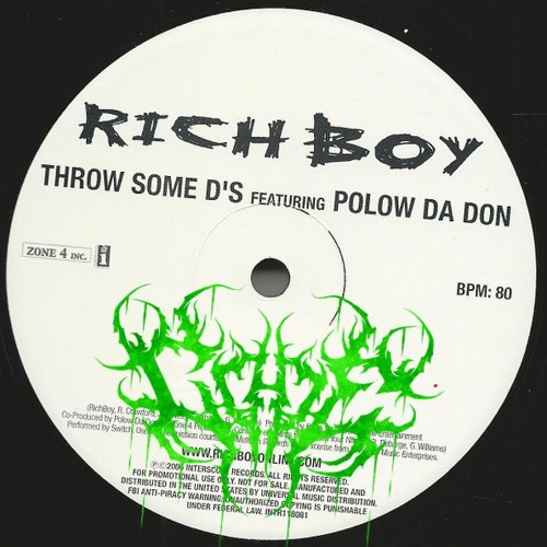Rich Boy- Throw Some Ds (CodE remix)