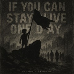 IF YOU CAN STAY ALIVE ONE DAY