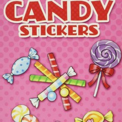 get [❤ PDF ⚡]  Glitter Candy Stickers (Dover Little Activity Books Sti