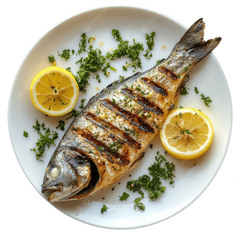 Peixe Grelhado - ESTOURA FUMO