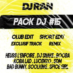 Dj R'AN 🔥 PACK DJ #15 🔥 BOOBA, DJ SNAKE, HEUSS L'ENFOIRE, SOOLKING