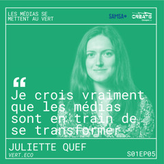 Juliette Quef (cofondatrice de la newsletter Vert) : “Je crois vraiment que les médias sont en train de se transformer”