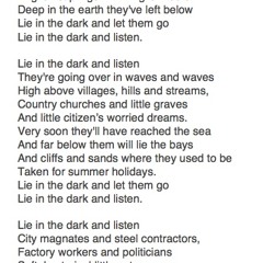 161 Lie In The Dark and Listen by Noël Coward