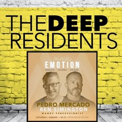 The Deep Residents 325 - Pedro Mercado (live recorded @ Emotion, Club Magic / Tenerife on 09/03/'24)