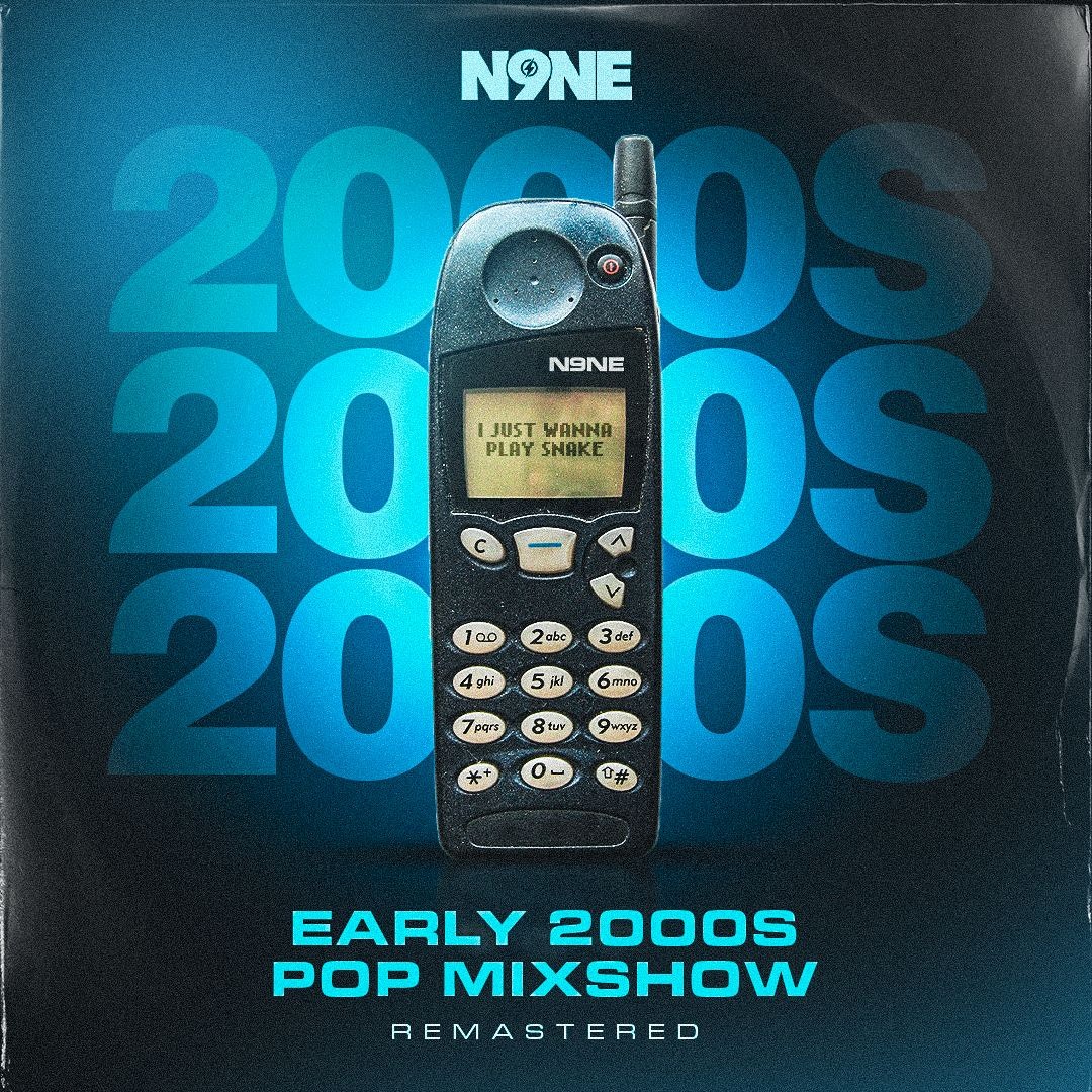 "BACK TO THE 2000'S!" MIXSHOW (POP/TOP40) cover artwork