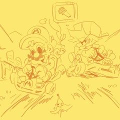 Here We Go Fnf Mod Mario Kart / FNF MOD VS Mario Kart DEMO/ Song Here We Go