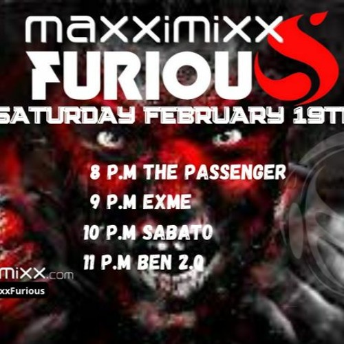 THE PASSENGER // MAXXIMIXX FURIOUS RADIO (Tel Aviv/Israel) 19/02/22