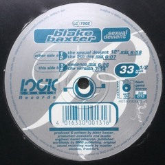 Blake Baxter - Sexual Deviant (12" Mix)