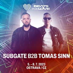 Subgate b2b Tømas Sinn - Beats For Love 2023 (Techno stage)