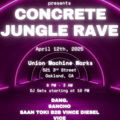 Concrete Jungle Rave (CJR) 2025 - Jonald Palmer