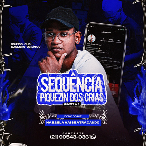 SEQUENCIA NO PIQUEZIN DOS CRIA PART.1 [ DJ CL Santos | Único ] ASTRO DA BAIXADA