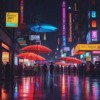 Video herunterladen: Rainy Neon Love