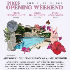 Pikes Ibiza Opening Party 2023 - Freddies Room 22/04/2023