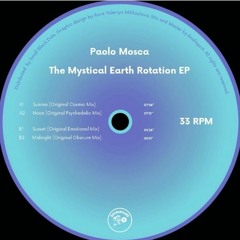 Premiere : Paolo Mosca - Sunrise (Original Cosmic Mix) (BR01)