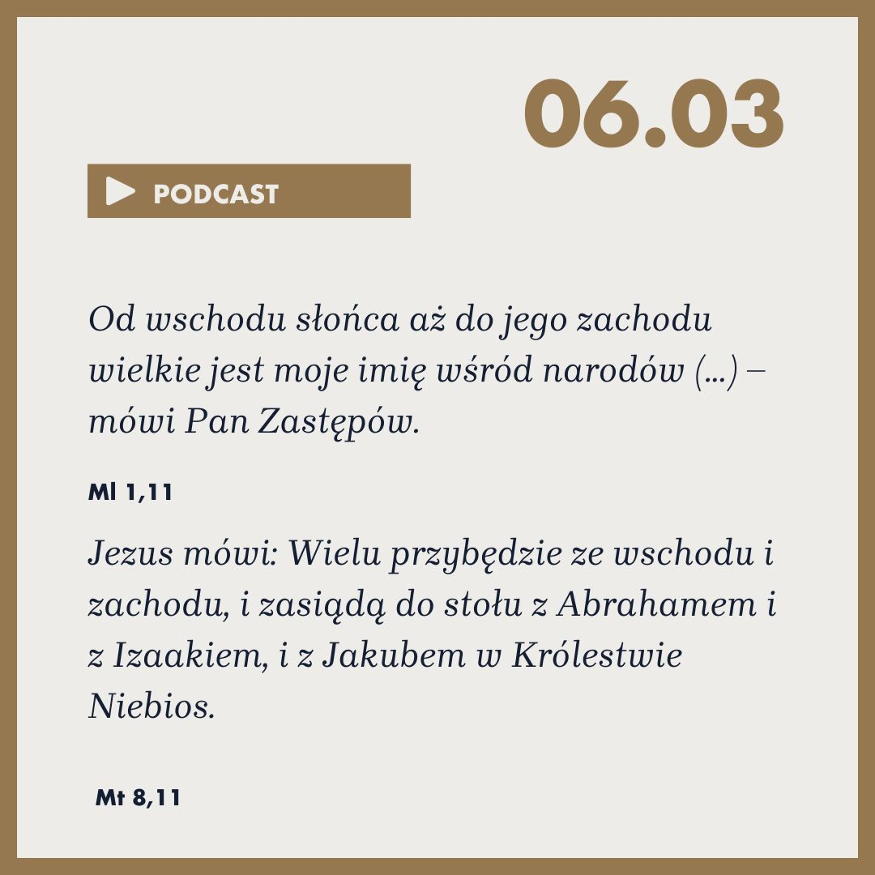 Poranek ze Słowem na 6 marca 2025 episode artwork