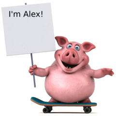 Alex is a fat pig