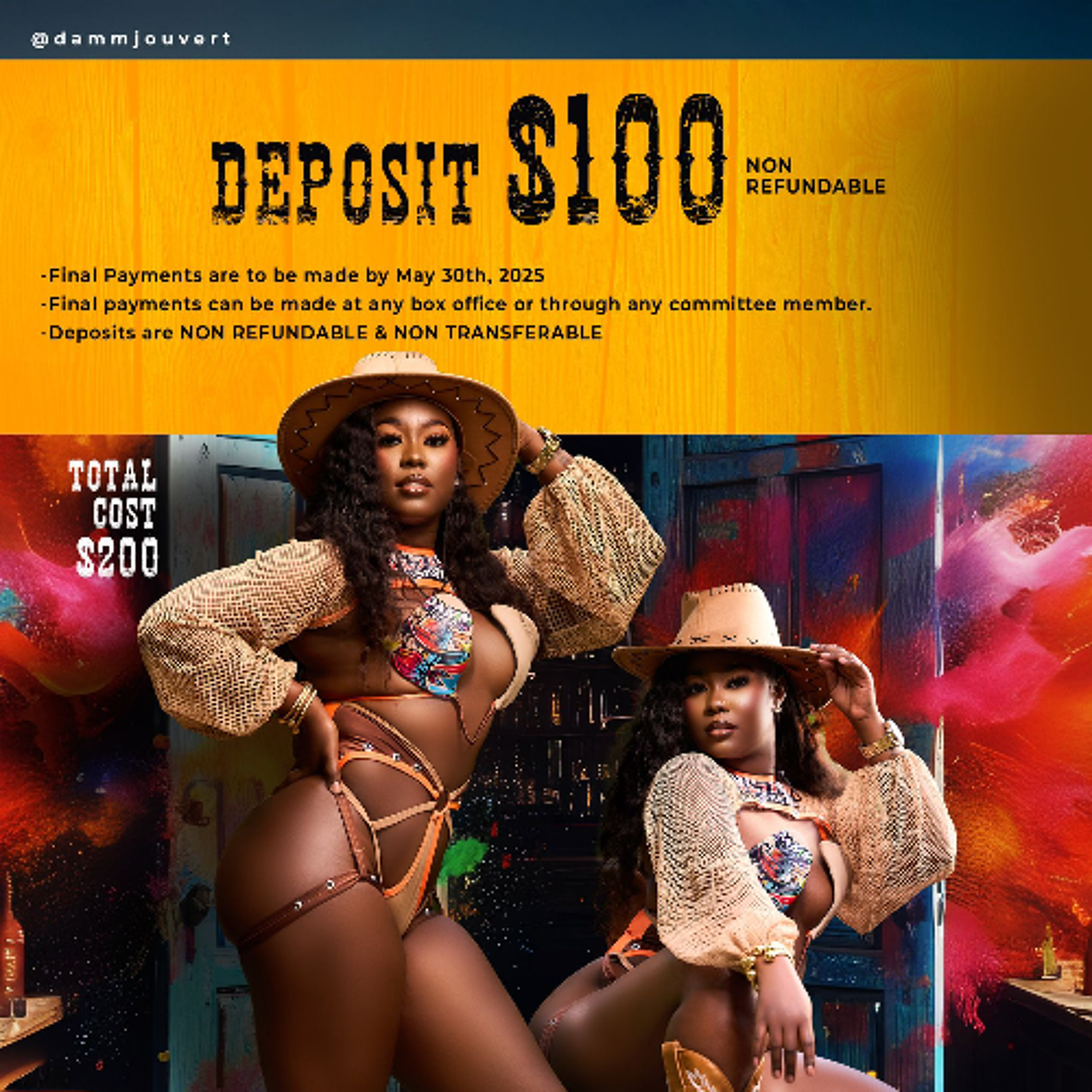 Damm Jouvert Private Jump 2025