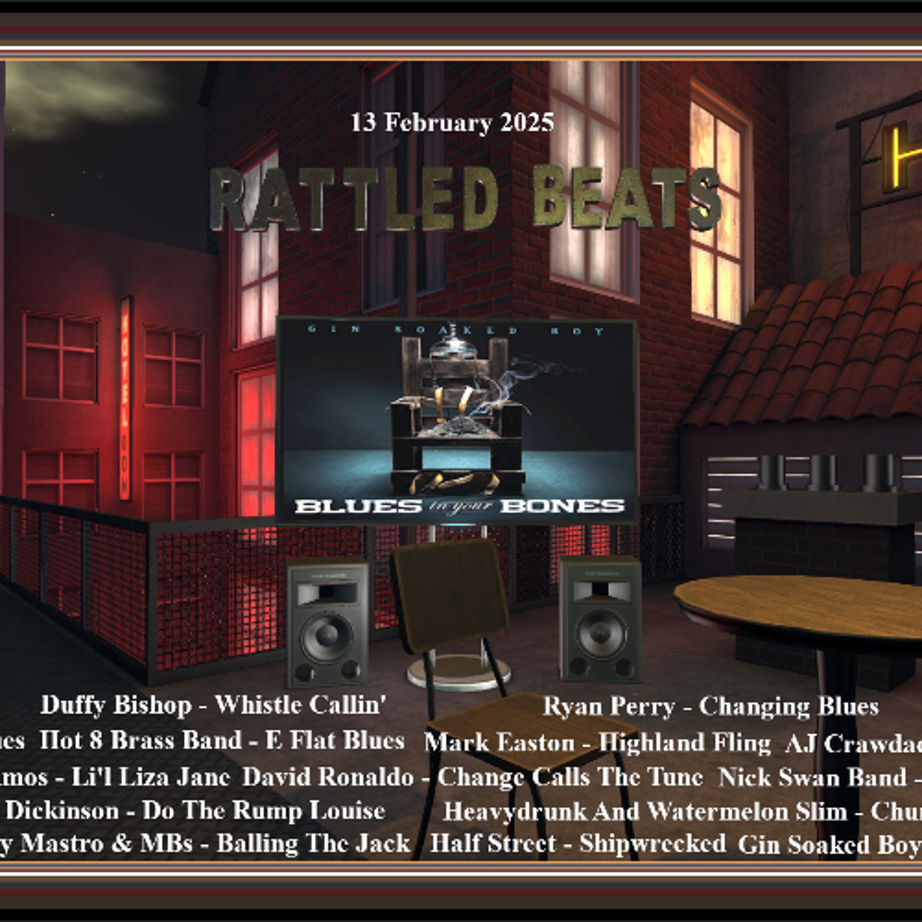 Rattled Beats 02-13-25 episode artwork