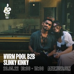 Wvrm Pool b2b Slinky Kinky - Aaja Channel 2 - 20 05 22