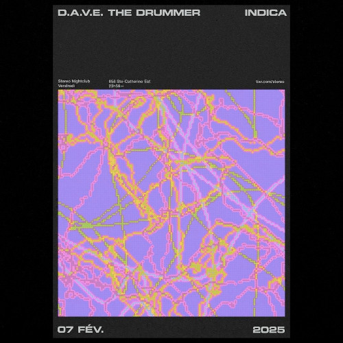 D.A.V.E. The Drummer live at Stereo Montreal -Feb 7 2025