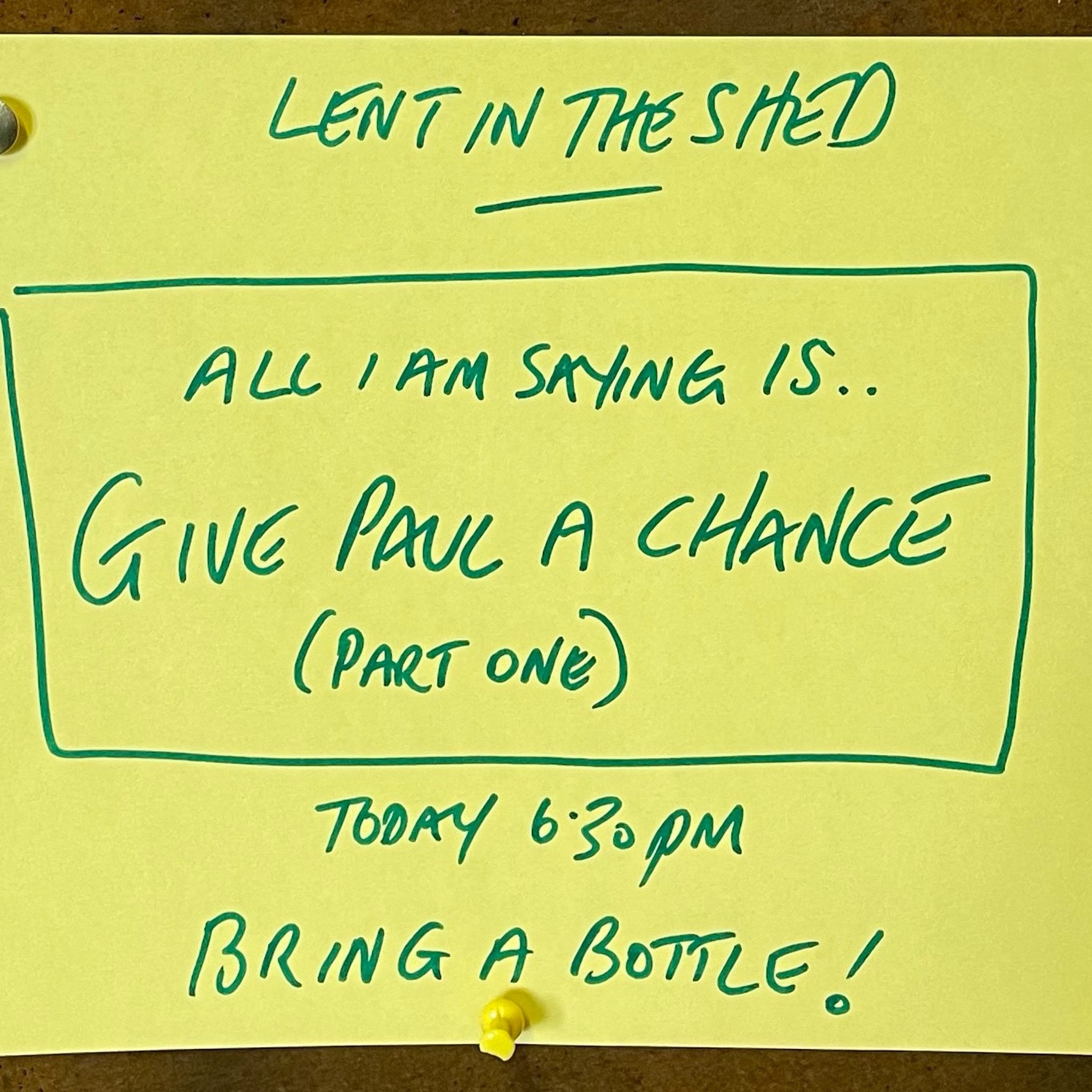 The Holy Shed - Dave Tomlinson