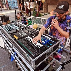 Improvised Explorations with a Drum Machine, Looper, Mic, and Synths - "Security"