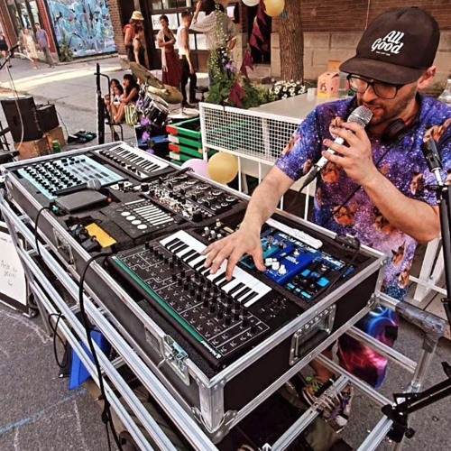 Improvised Explorations with a Drum Machine, Looper, Mic, and Synths - "Security"