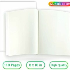[VIEW] [KINDLE PDF EBOOK EPUB] Krisp® Blank Book for Writing and Drawing - White Cover Minimalist J